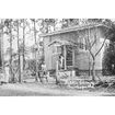 Picture of the original building for the Fairhope Public Library in 1901.