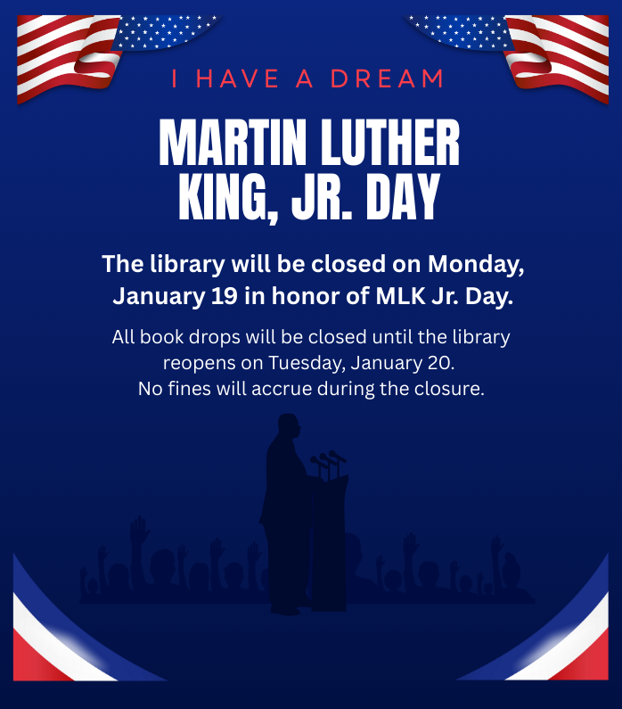 Closed for MLK Jr. Day